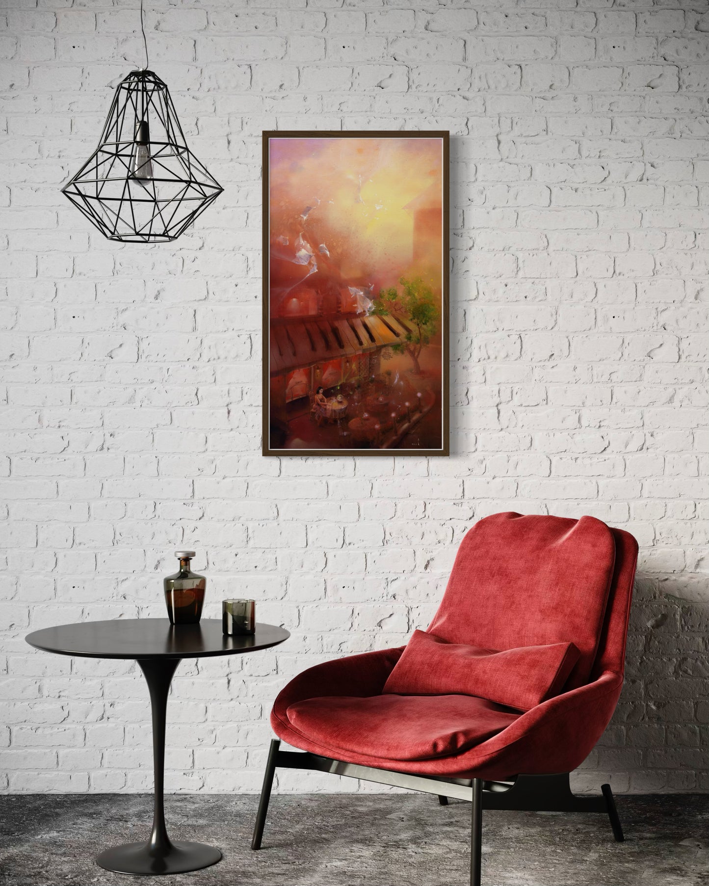 The Melody of an Old Café