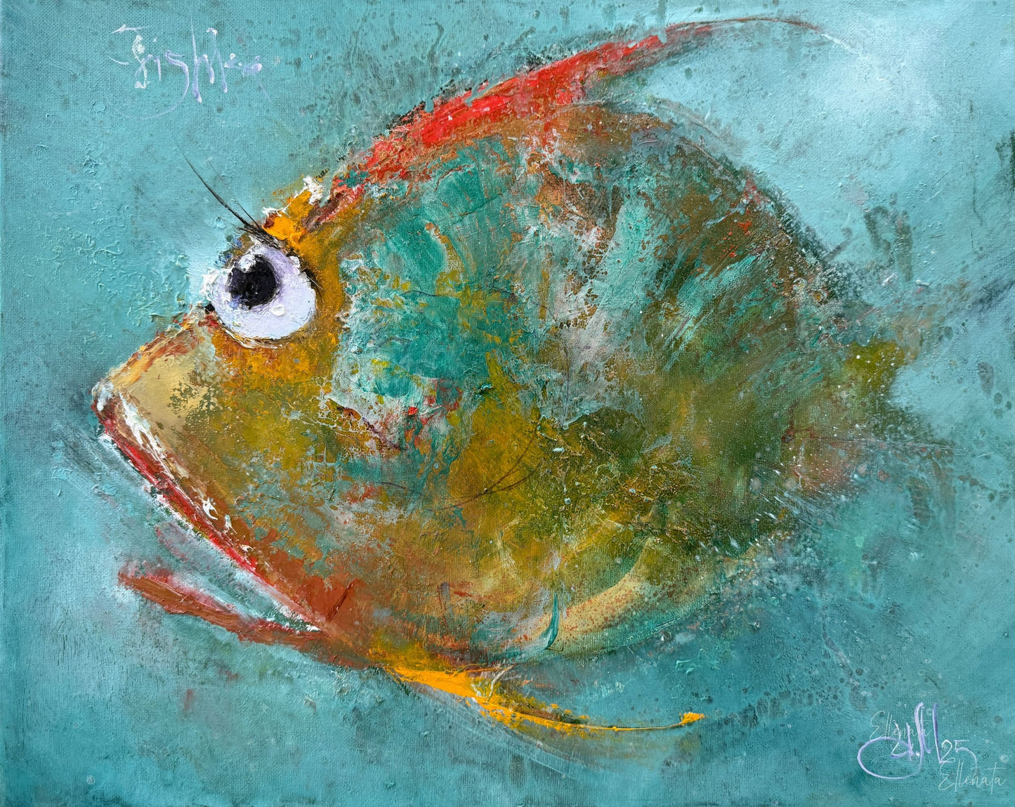 Slightly More Alarmed Fish