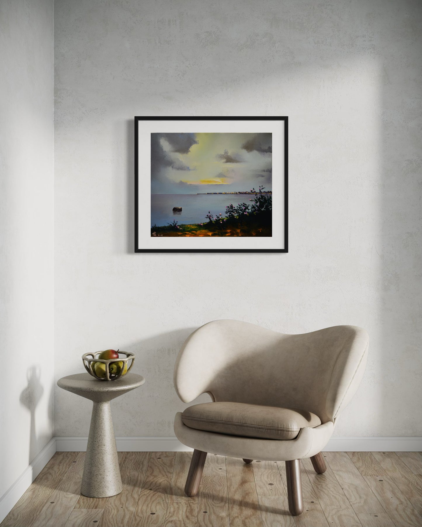 Evening Lights Across the Bay