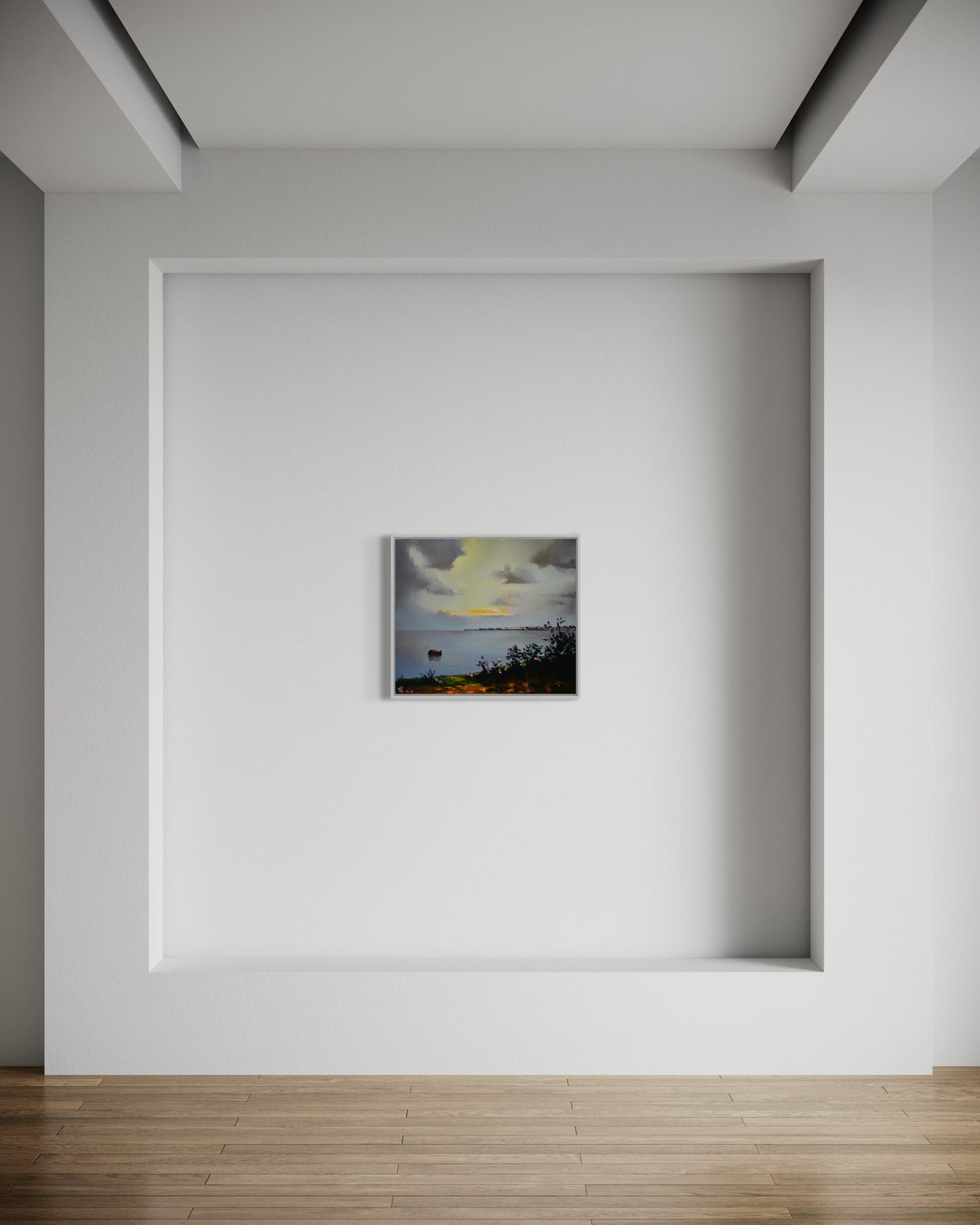 Evening Lights Across the Bay