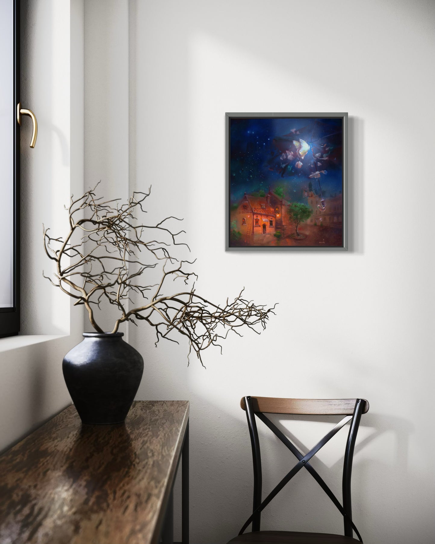 Rain in the old Town