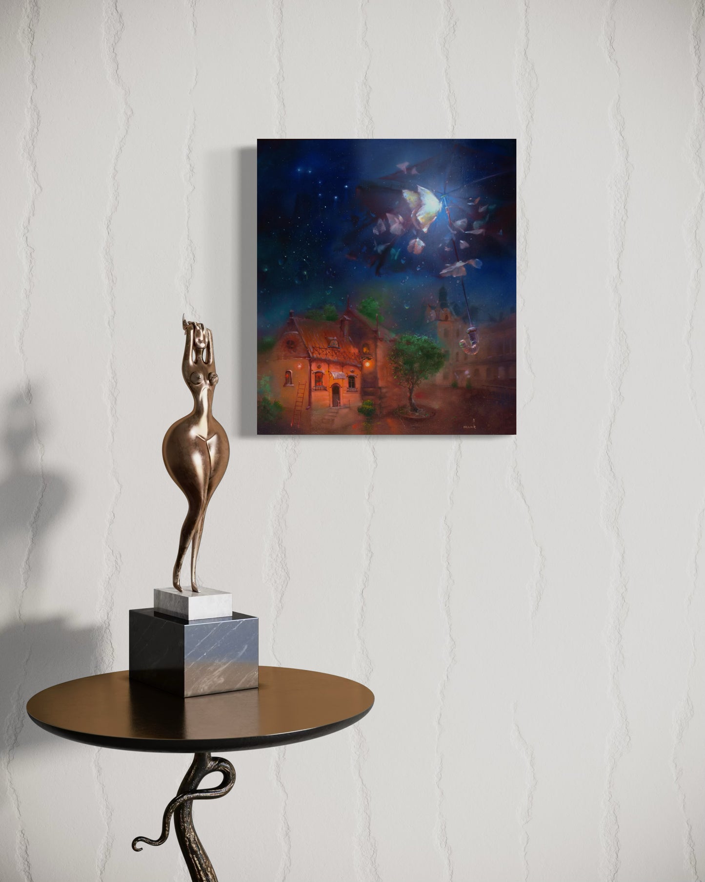 Rain in the old Town