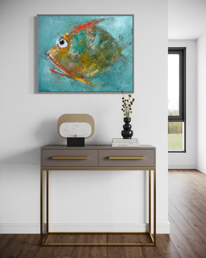 Slightly More Alarmed Fish