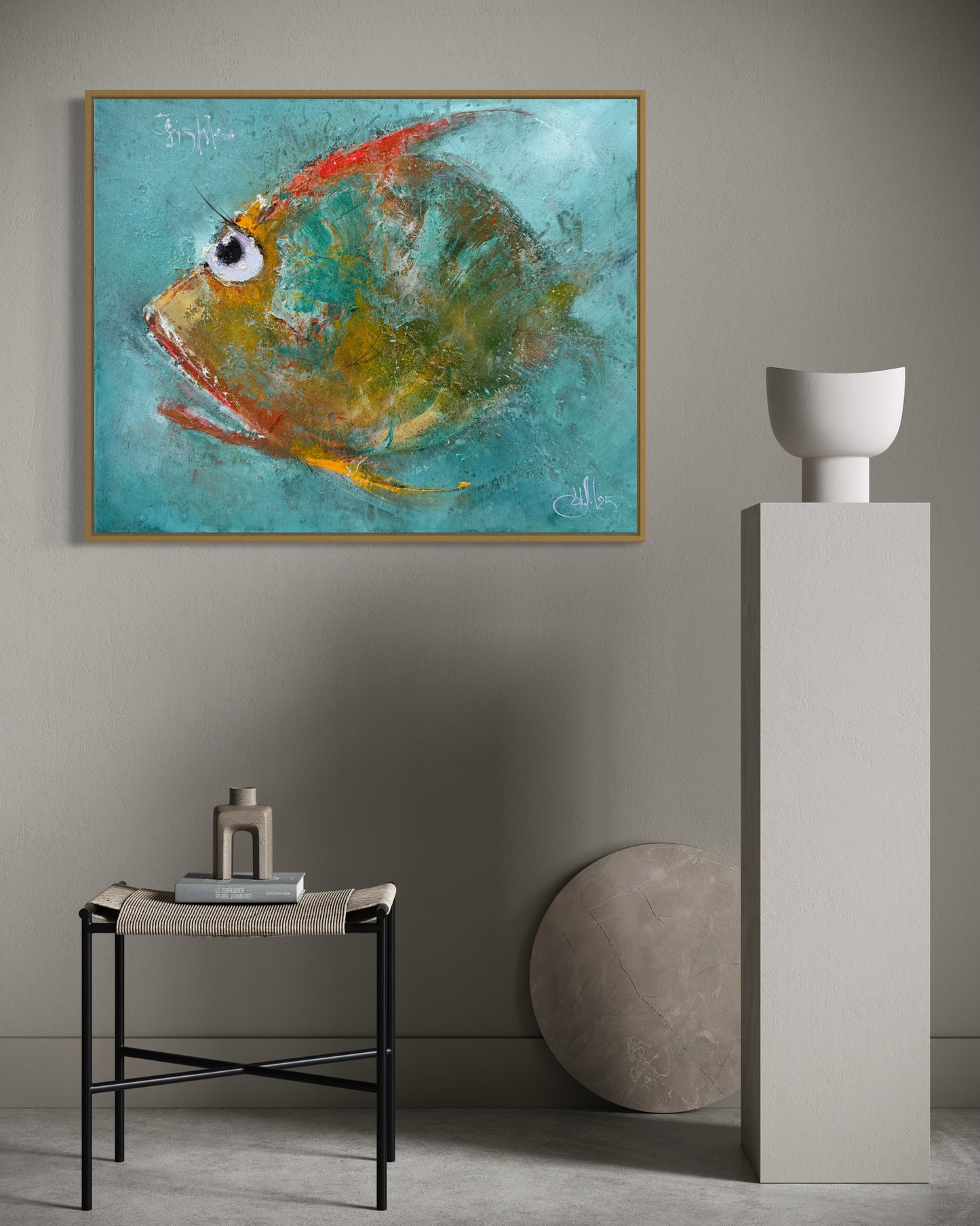 Slightly More Alarmed Fish