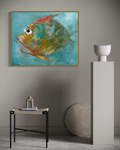 Slightly More Alarmed Fish