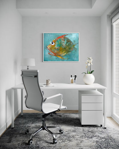 Slightly More Alarmed Fish