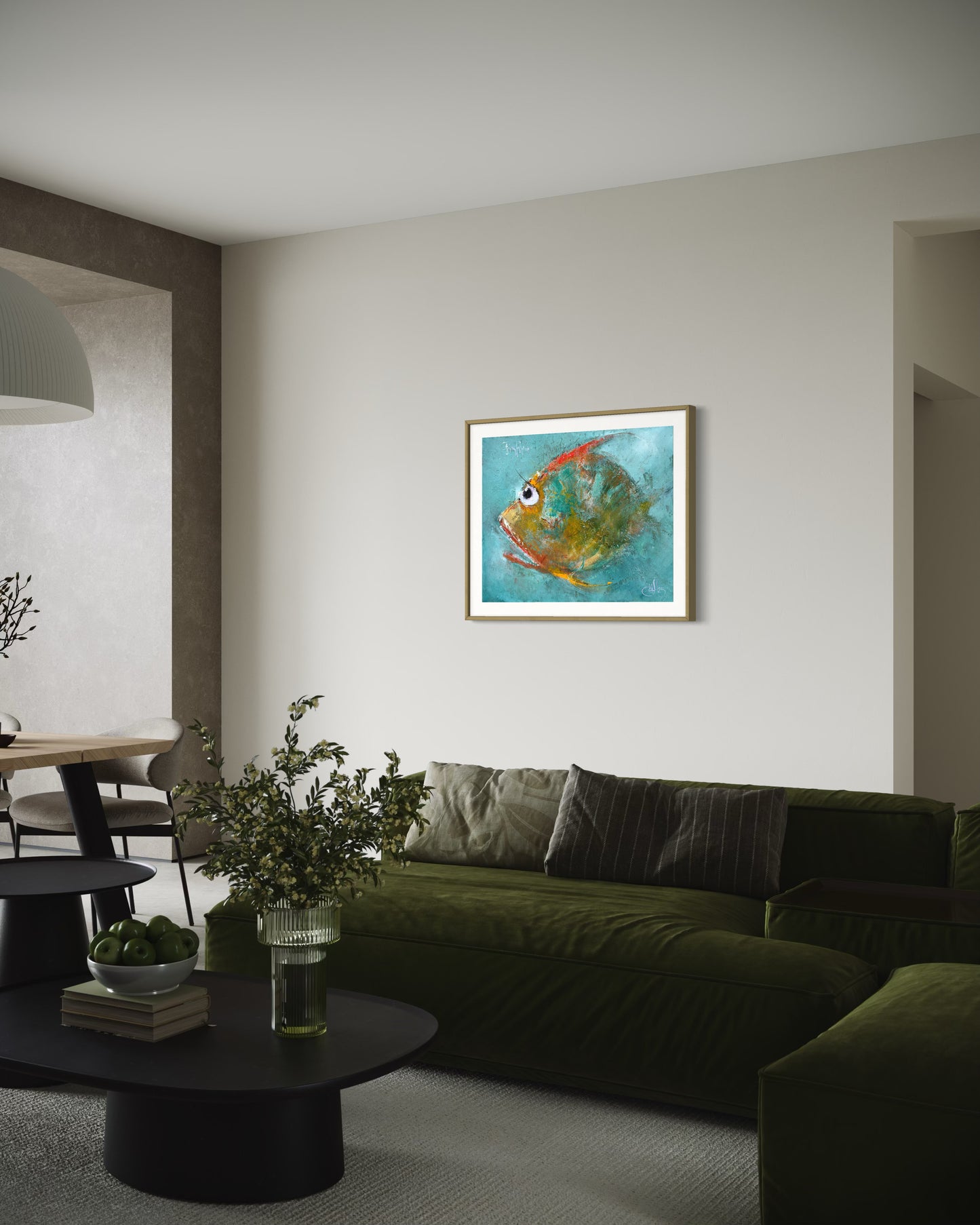 Slightly More Alarmed Fish