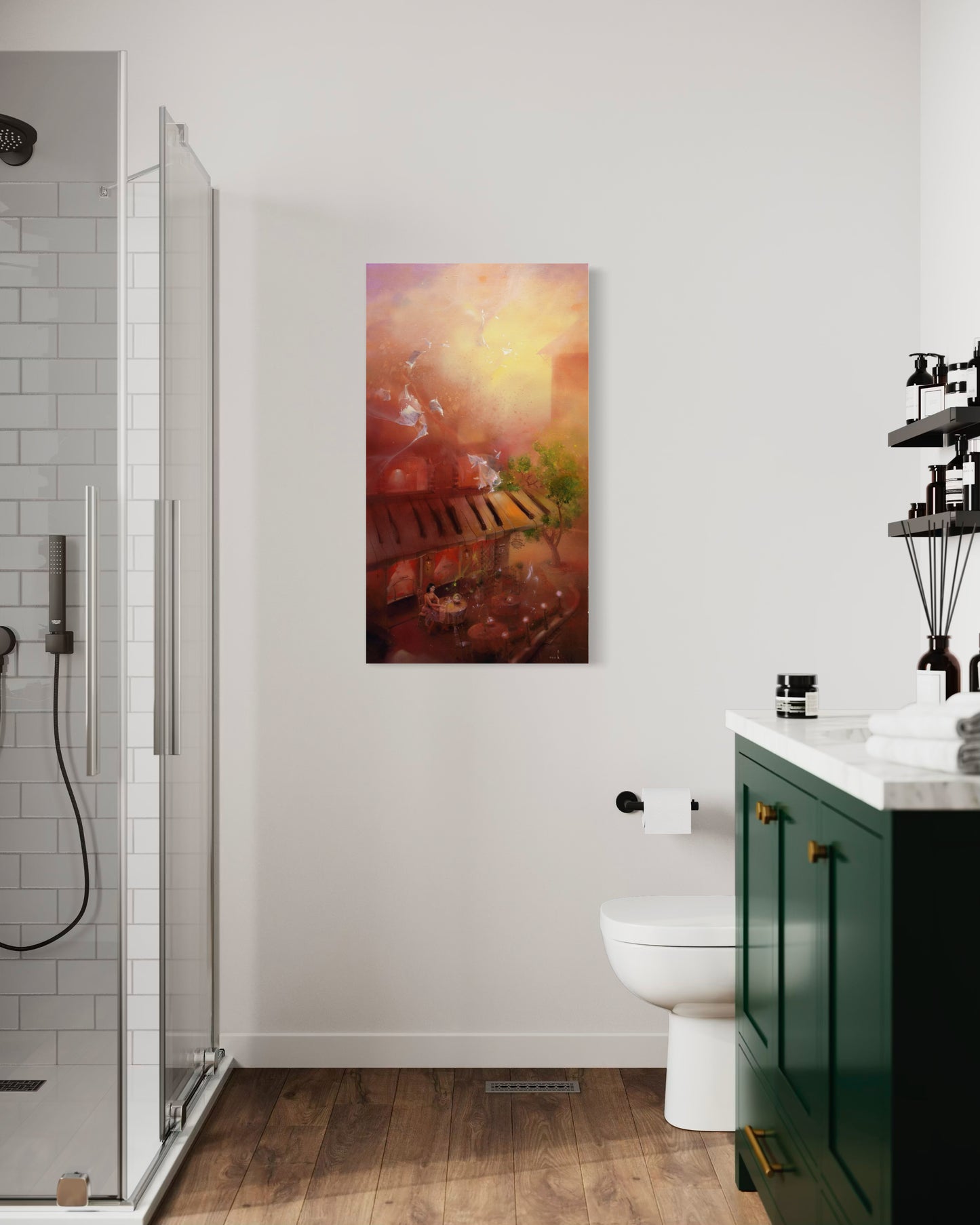 The Melody of an Old Café