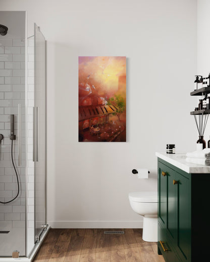 The Melody of an Old Café