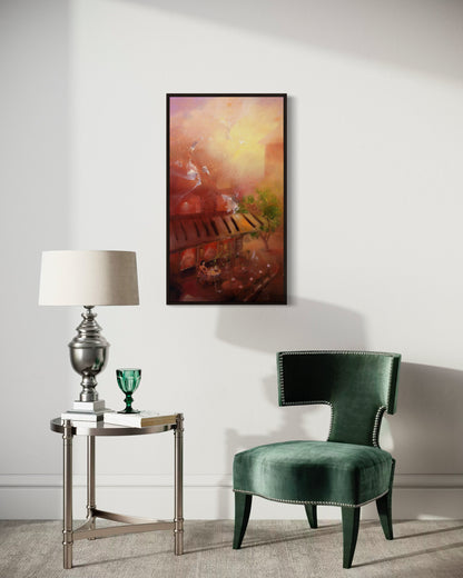 The Melody of an Old Café