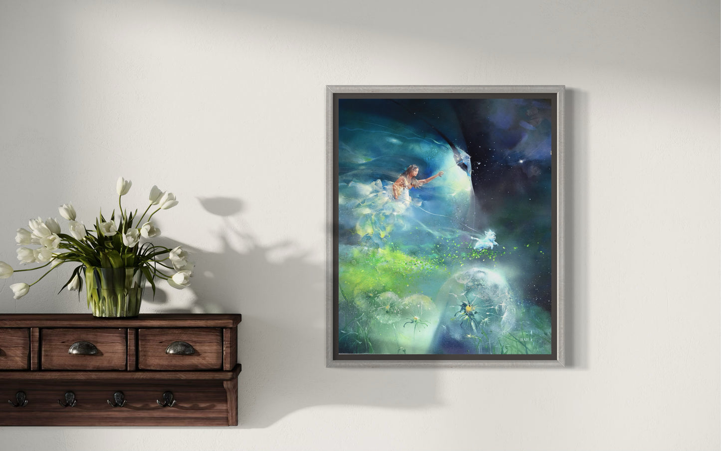 A Walk on the Green Moon