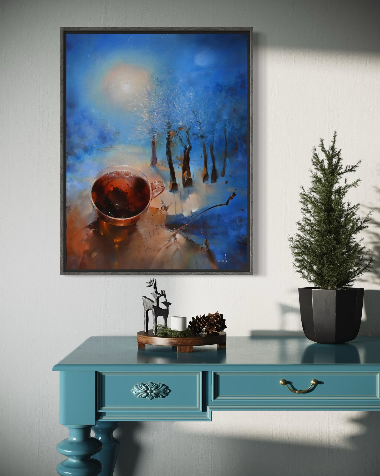 Winter in the Summer Park