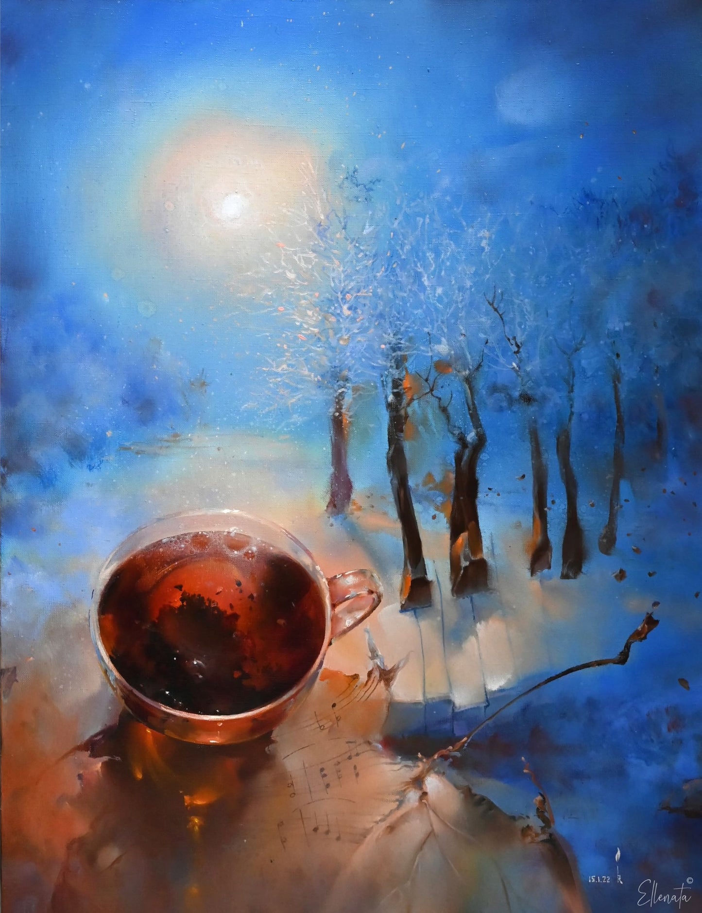 Winter in the Summer Park