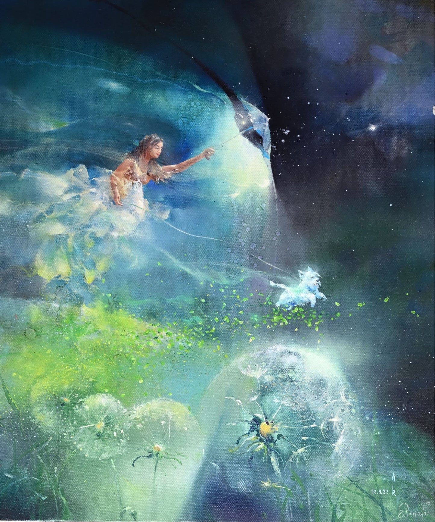 A Walk on the Green Moon