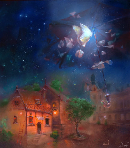 Rain in the old Town